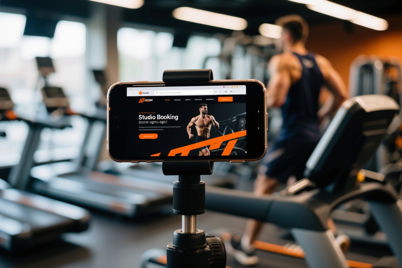 Ironworks Fitness website by Stachbit